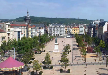 Place de Jaude à Clermont-Ferrand