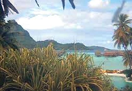 Bora Bora en Polynésie