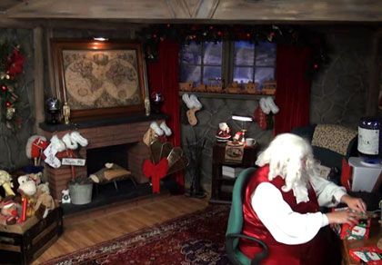Maison du Père Noël au Pôle Nord