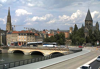 Le Moyen-Pont à Metz