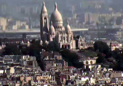 Le Sacré Coeur à Paris